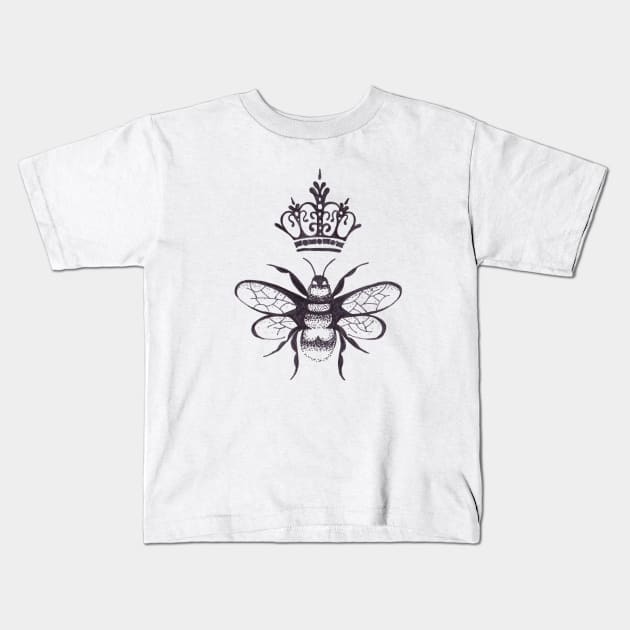 Queen Bee Kids T-Shirt by marissafv